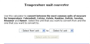 online temperature conversion calculator